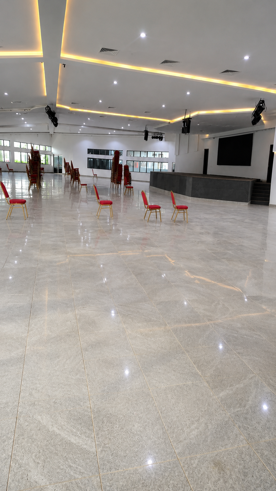Multi-purpose hall: 1,500 seater